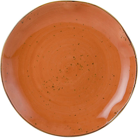 Tuxton China GGC-006 TuxTrendz Artisan Geode Coral 10-1/4" China Plate