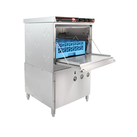 CMA Dishmachines GL-X Undercounter Low-Temp Glasswasher, 30 Racks/Hour, 115V