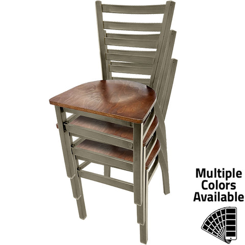 Oak Street Manufacturing GL2160-WHITE White Non-Marring Plastic Chair and Bar Stool Glide