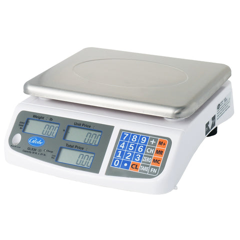Globe GLS30 30 lb. Digital Price Computing Scale, Legal for Trade