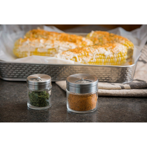 TableCraft GPSS90 Brickhouse Collection 9" Rectangular Diner Platter, Stainless Steel
