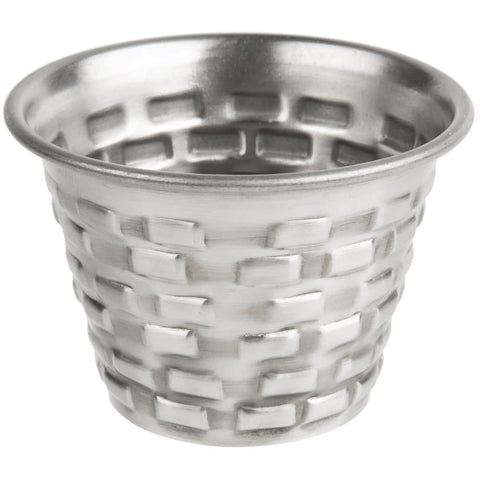 TableCraft Products GRSS2 Brickhouse Collection 2.5 oz Round Stainless Steel Ramekin