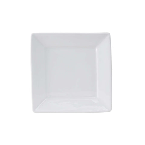 Tuxton China GSP-006 Santorini 10-1/8" Bright White Square China Plate