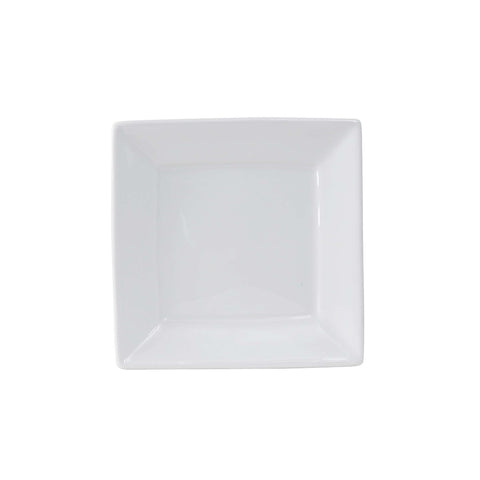 Tuxton China GSP-006 Santorini 10-1/8" Bright White Square China Plate