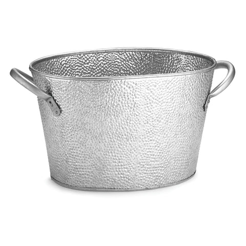 Tablecraft Products GT159 Galvanized Steel Oval Beverage Tub