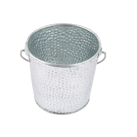 Tablecraft Products GT44 Galvanized Steel Beverage Pail with Handle