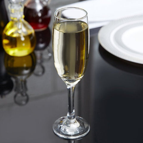 Anchor Hocking Foodservice H001238 Excellency 7.25 oz. Champagne Flute Glass