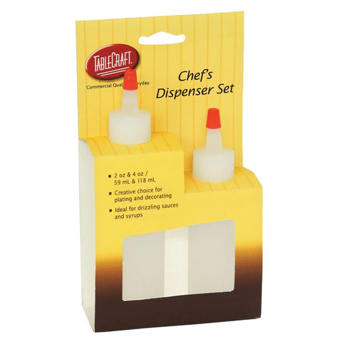 Tablecraft Products H110204 Chef Squeeze Bottle Dispenser