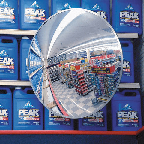 Centurion H112261MB 26-Inch Convex Security Mirror with 160-Degree Viewing Angle