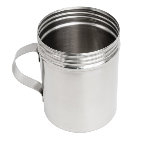 Tablecraft H159 10 oz Stainless Steel Dredge with Handle