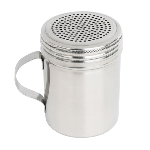 Tablecraft H159 10 oz Stainless Steel Dredge with Handle