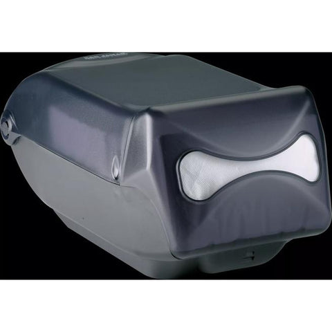 San Jamar H5003TBK Venue Countertop Interfold Napkin Dispenser, 550-Napkin Capacity, Black