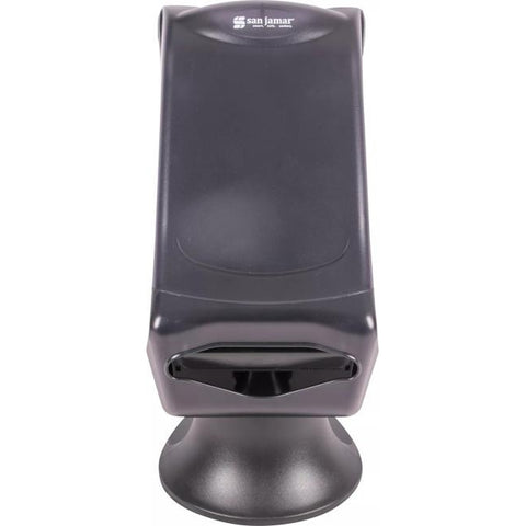 San Jamar H5005STBK Venue Napkin Dispenser with Stand, Fullfold Control Face, 450 Napkin Capacity, Black Pearl