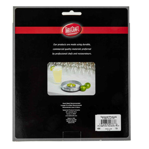 TableCraft H634 2-Piece Glass Rimmer, Polypropylene with TPE Lid