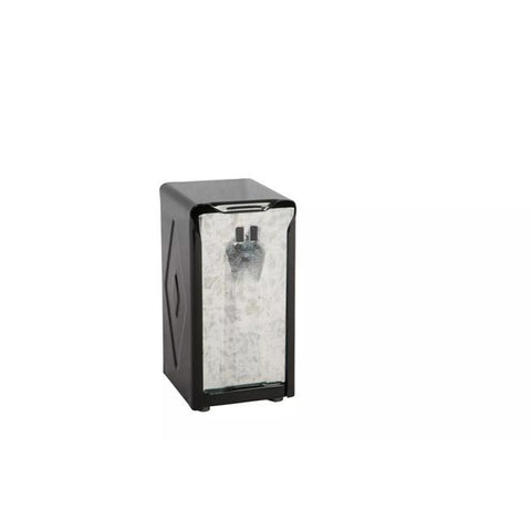 CFS Brands H900BK Classic Tabletop Tallfold Napkin Dispenser, Black