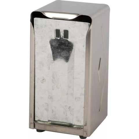 CFS Brands H900X Classic Tabletop Tallfold Napkin Dispenser, Stainless Steel, 150 Napkin Capacity