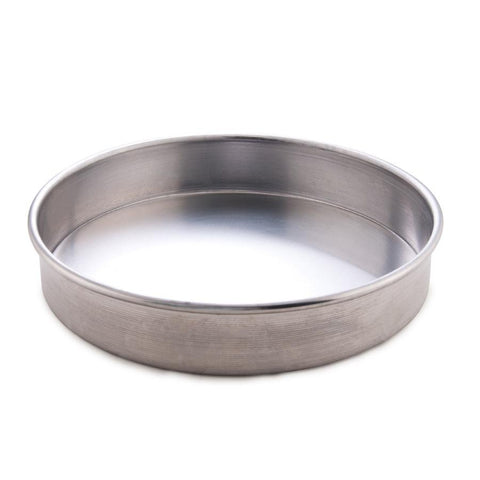 American Metalcraft HA80102 10" x 2" Heavyweight Aluminum Straight-Sided Deep Dish Pizza Pan