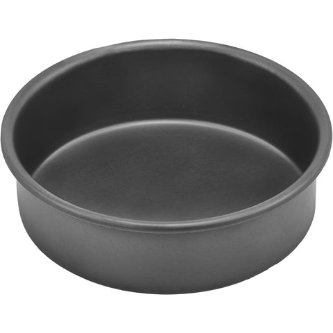 Winco HAC-062 Heavy-Duty Round Non-Stick Anodized Aluminum Layer Cake Pan, 6"