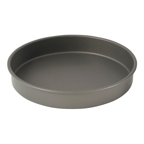 Winco HAC-122 12" Round Anodized Aluminum Cake Pan