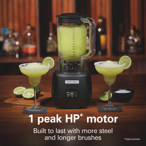 Hamilton Beach HBB908R 44 oz Commercial Bar Blender, 2-Speed, 120V