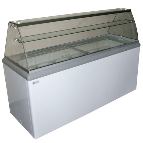 Excellence Industries HBD-10HC Ice Cream Dipping Cabinet, 16.5 cu. ft.