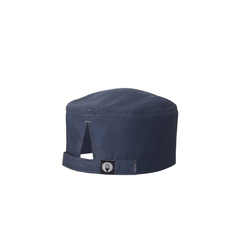 Chef Works HBLW014BLU0 Hartford Beanie - Slate Blue Chef Hat