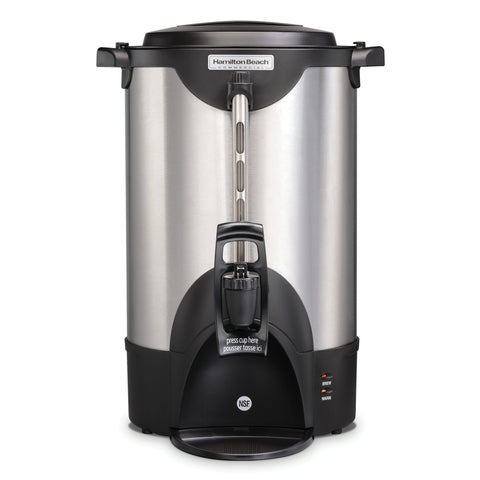 Hamilton Beach Commercial HCU040S 40-Cup Stainless Steel Coffee Urn