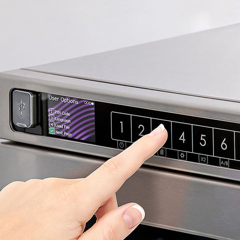 Amana HDC12A2 Commercial Countertop Microwave Oven, 1200W, 0.6 cu ft, 120V