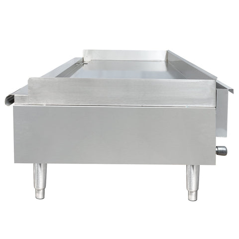 Wells Manufacturing HDG-4830G 4-Burner Countertop Gas Griddle, 48 inch, Manual Controls