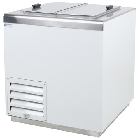 Excellence Commercial Products HFF-4HC 30 3/4" Flip Lid Ice Cream Dipping Cabinet