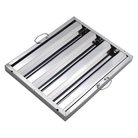 Winco HFS-1620 Stainless Steel Hood Baffle Filter, 16" x 20"