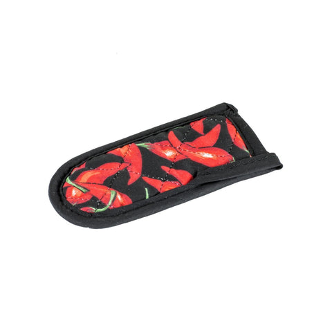 Lodge HH1 Hot Handle Holder - Red Chili Pepper Design, Cotton, 8-1/16" L