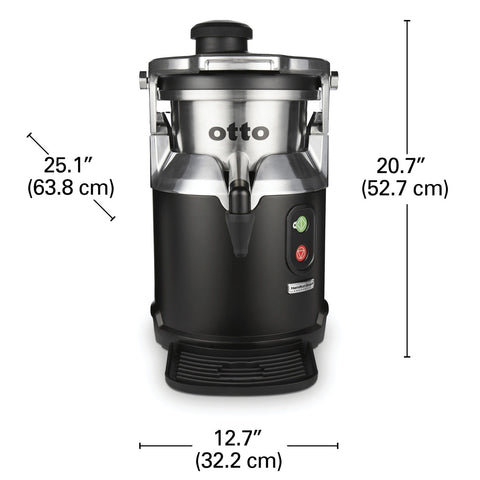 Hamilton Beach HJE960R Otto Manual Feed Centrifugal Juicer