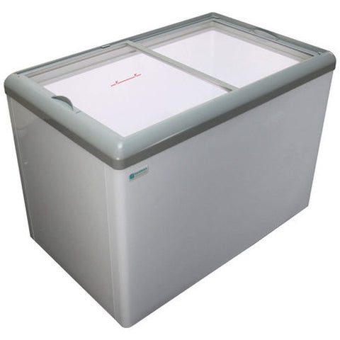 Excellence Industries HL-14HC 13.8 cu. ft. Flat Top Sliding Glass Lid Display Freezer
