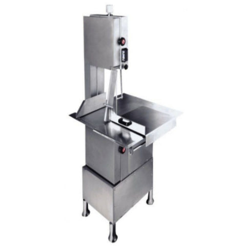 Enhanced Slicers HLS2400 Commercial Floor Model Meat Band Saw, 94.5" Blade, 220V/60Hz 3-Phase