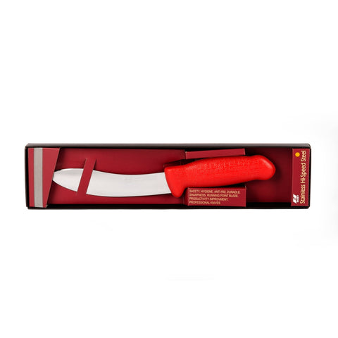 Master Grade HM-01-15 6" Butcher Skinning Knife, Red