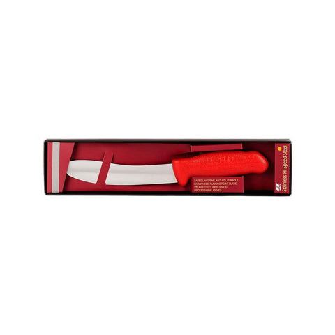 Master Grade HM-01-17 7-Inch Butcher's Skinning Knife with Red Handle