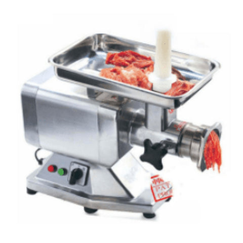 Enhanced Slicers HM-22A Enhanced - #22 Hub Commercial Meat Grinder with 2 Knives and 3 Plates