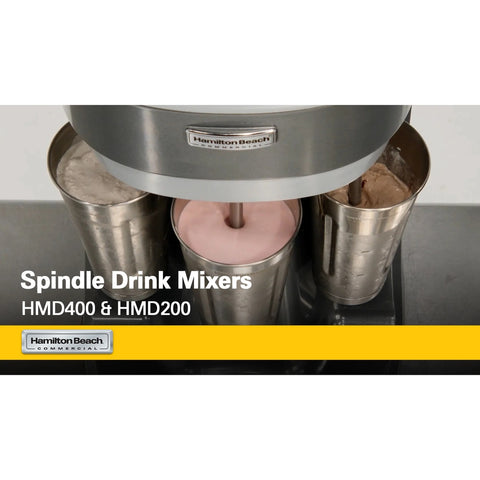 Hamilton Beach HMD200R Single-Spindle 3-Speed Drink Mixer
