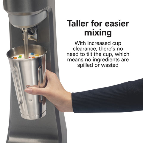 Hamilton Beach HMD200R Single-Spindle 3-Speed Drink Mixer