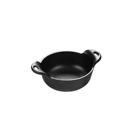 Lodge HMSB 12 oz. Heat-Treated Cast Iron Mini Serving Bowl