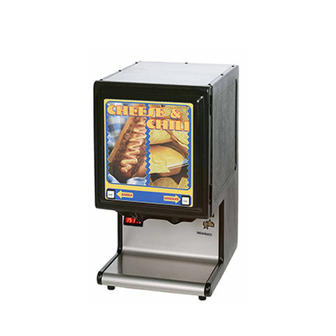 Star Manufacturing HPDE2 Standard Heated Peristaltic Dual Condiment Dispenser