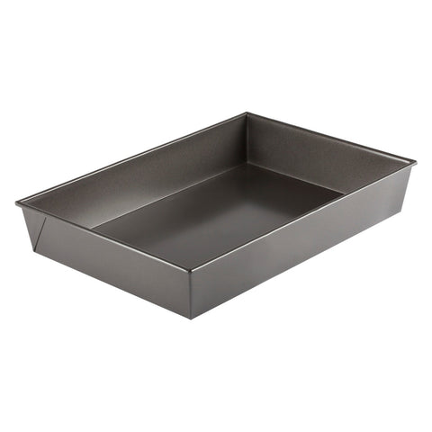 Winco HRCP-1812 Rectangular Non-Stick Aluminized Steel Cake Pan, 18" x 12"