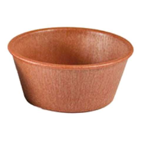 HS Inc. HS1014-PK 2-1/2 oz. Paprika Polyethylene Ramekin