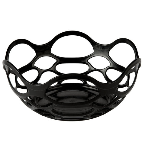 H.S., INC. HS1072-RC Open Weave Serving Basket, 7-3/4" Dia x 3-1/8" Deep, Red Chile