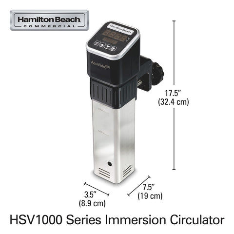 Hamilton Beach Commercial HSV1000 AcuVide 1000 Immersion Circulator
