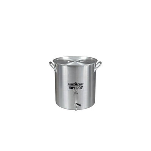CAMP CHEF HWP20A 20-Quart Aluminum Hot Water Pot with Spigot