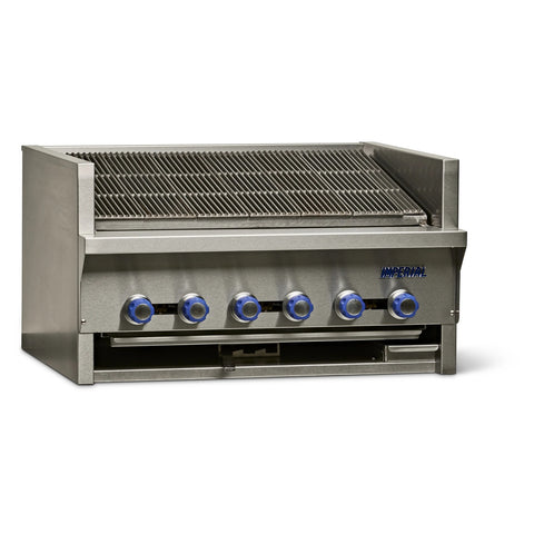 Imperial IAB-60 60 in Gas Countertop Steakhouse Radiant Charbroiler