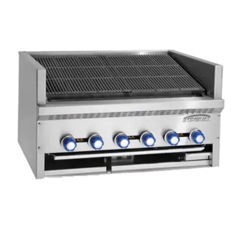 Imperial IAB-60 60 in Gas Countertop Steakhouse Radiant Charbroiler