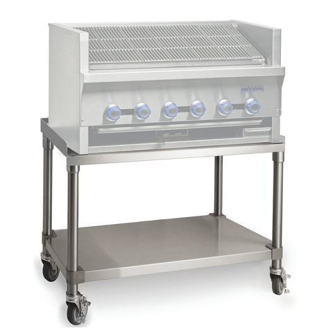 Imperial IABT-30 Stainless Steel Stand for 30" Steakhouse Broiler